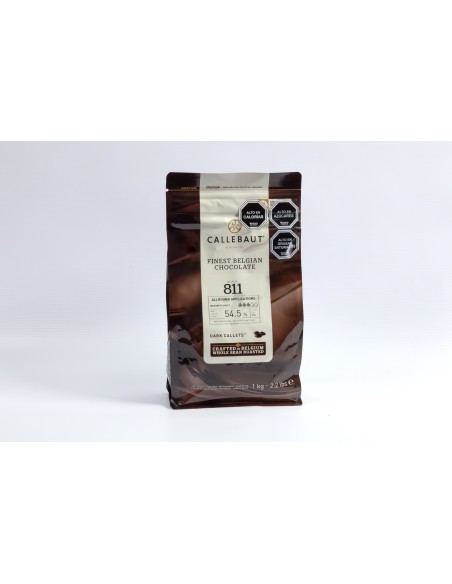 COB CALLEBAUT 54 % CACAO SEMI-AMARGA KILO 811-2B