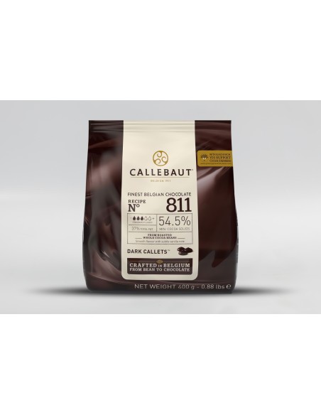 COB. CALLEBAUT SEMI-AMARGO 54,5%  400GRS 811-BR
