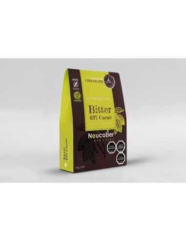 CHOCOLATE MONEDAS 63% CACAO 812 NEUCOBER